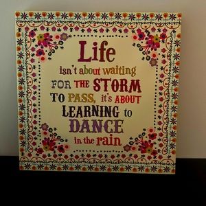 12” x 12” Motivational Canvas Poster Print